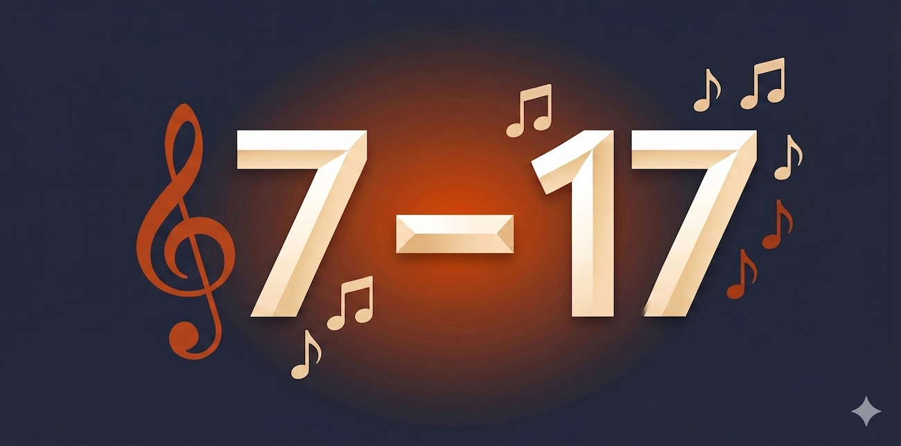 Ages 7 through 17 representing young singers